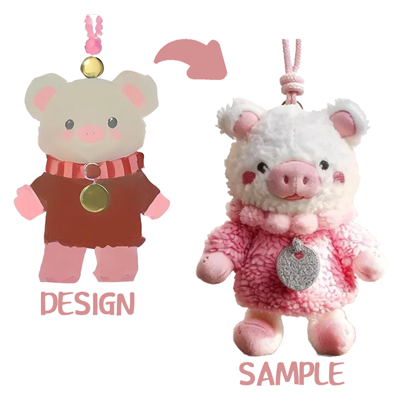 Custom Plush Keychains