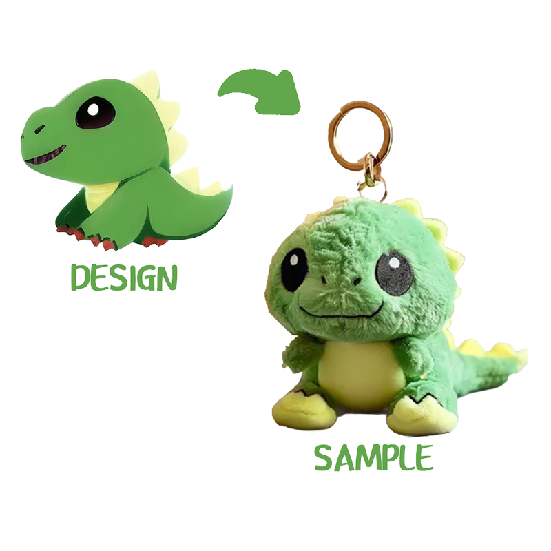 Custom Plush Keychains